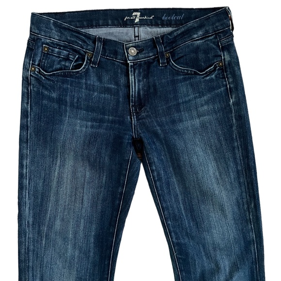 7 FOR ALL MANKIND Women's Denim Bootcut Jeans ~ Ladies Size 28 - Picture 4 of 9
